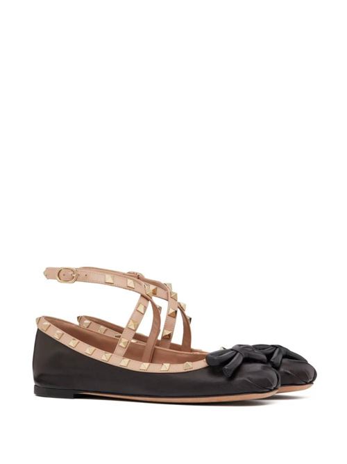 Ballerine Rockstud in pelle Valentino Garavani | 4W2S0HB6XGRN71